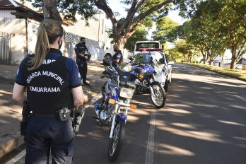 Guarda Municipal de Umuarama realizou 316 atendimentos e ações no mês passado