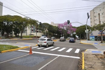Semáforo é acionado no cruzamento da Ângelo Moreira com Castelo Branco